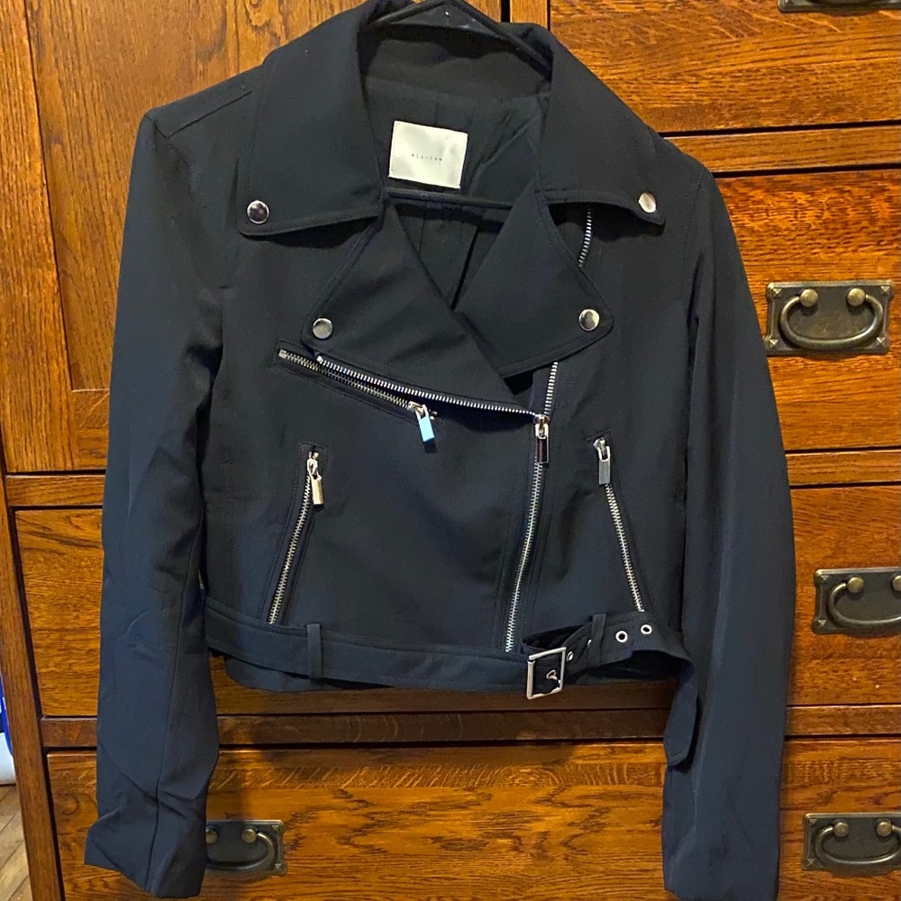 Biker style jacket